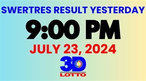 swertres result yesterday 11am 4pm 9pm